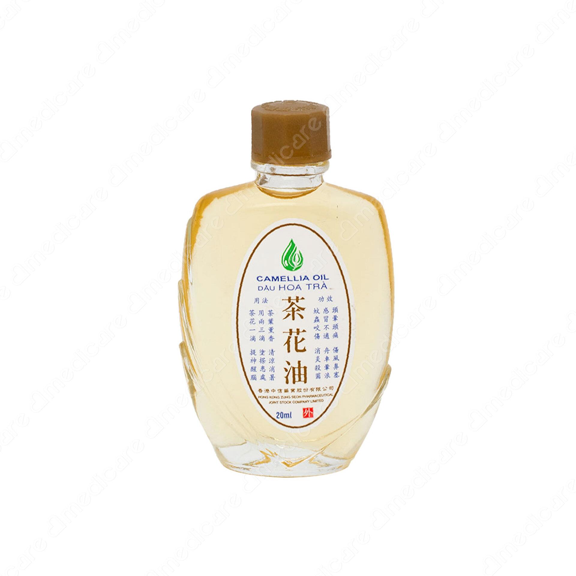 Sản phẩm Dầu Hoa Trà DI HÀO Camellia Oil | 20ml