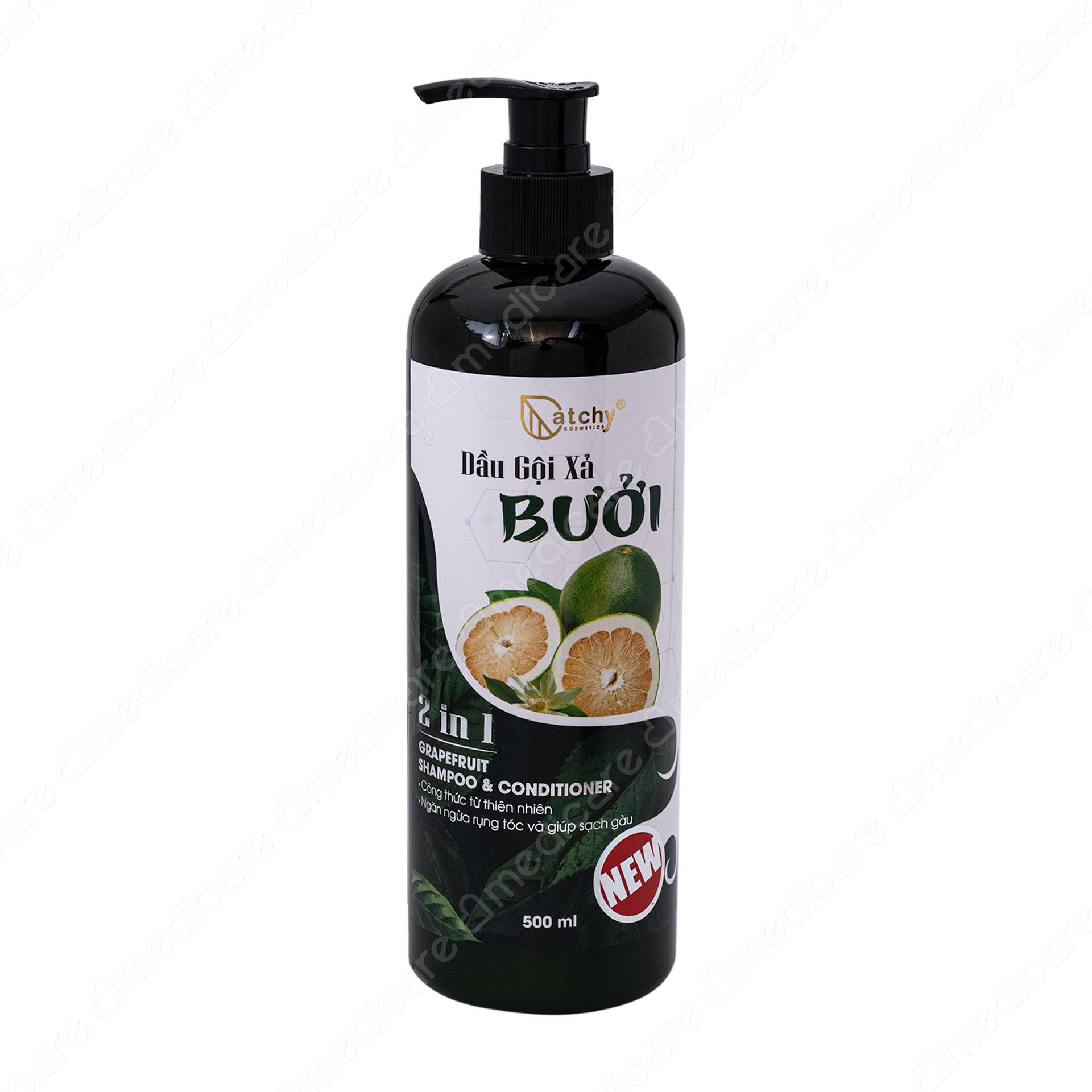 Sản phẩm Dầu gội Xả Bưởi CATCHY 2 in 1 | 500ml