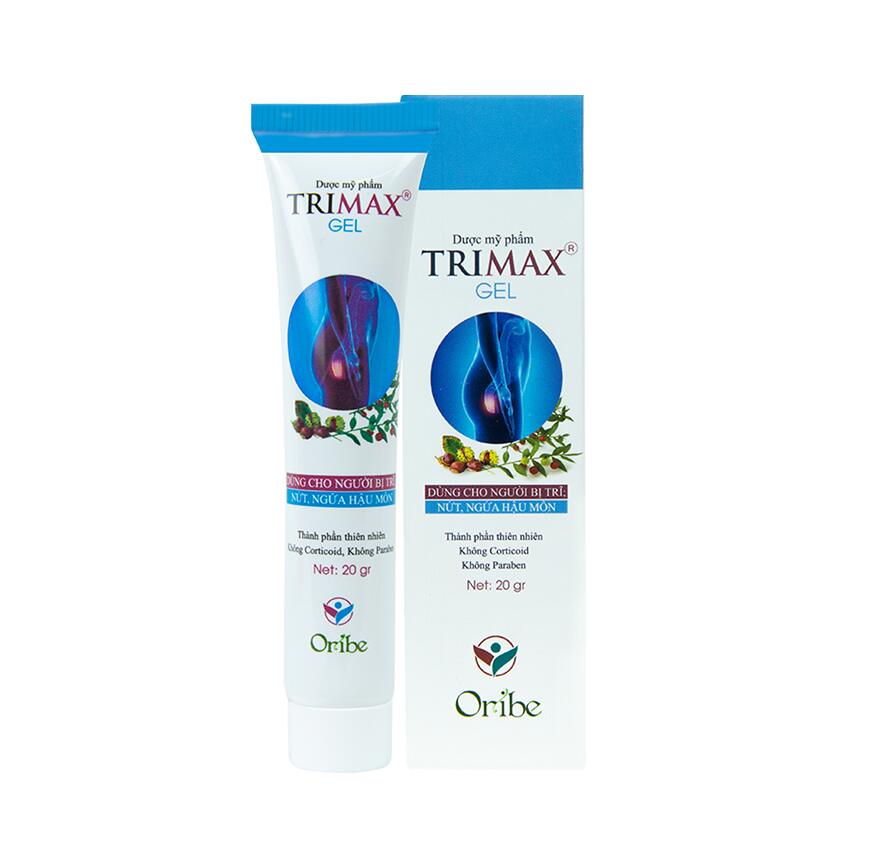 Sản phẩm Gel ORÌBE Trimax Làm Giảm Các Triệu Chứng Của Trĩ | 20g