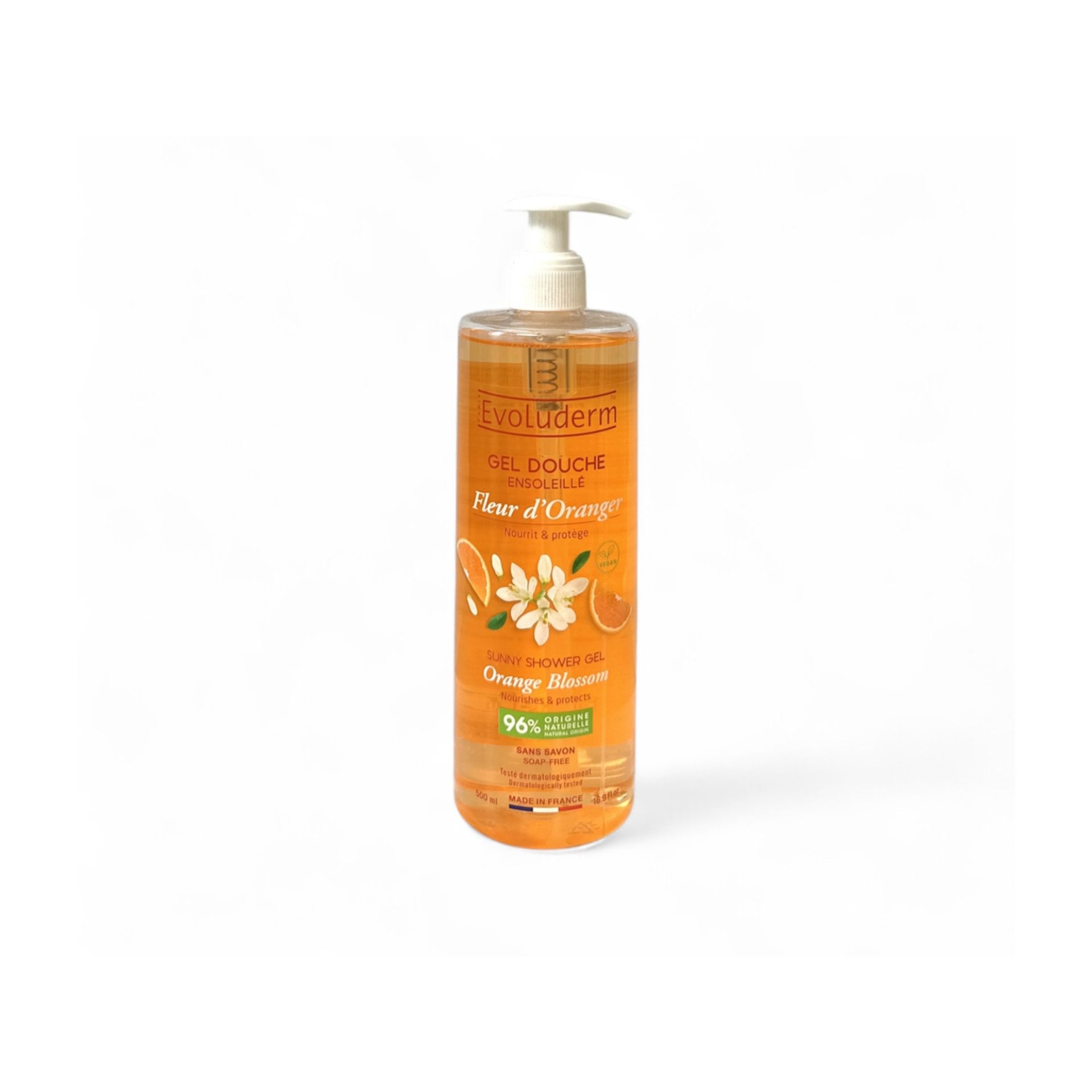 Sản phẩm Gel Tắm EVOLUDERM Orange Blossom | 500ml